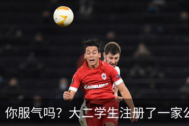 你服气吗？大二学生注册了一家公司，员工名单上只有他自己，而他一年营收达到了60万